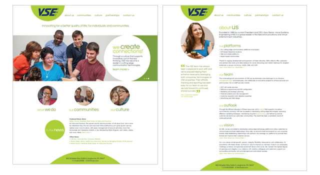 voice systems engineering (vse, inc) website